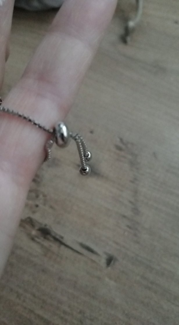 Gri Yılan Desenli Zincir Detaylı Kadın El Zinciri - Görsel 3