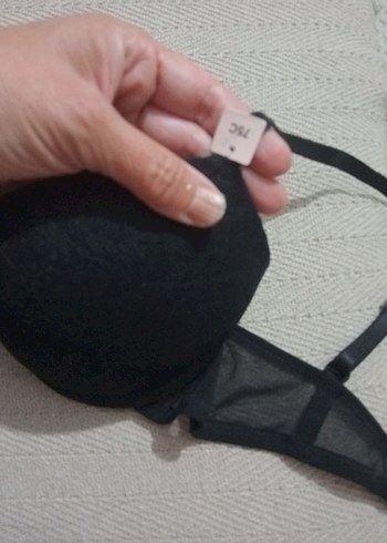 Koton Siyah Minimalist Gotik Sütyen