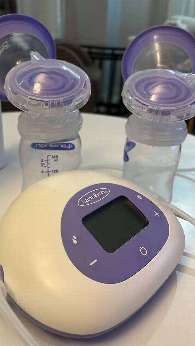 Mor Lansinoh Göğüs Pompası - Görsel 2
