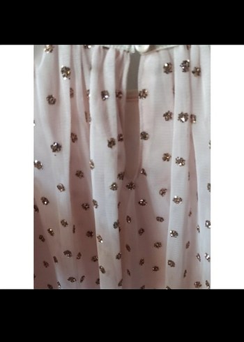 9 Yaş Beden Kız Çocuk simli h&m 8-9 yaş