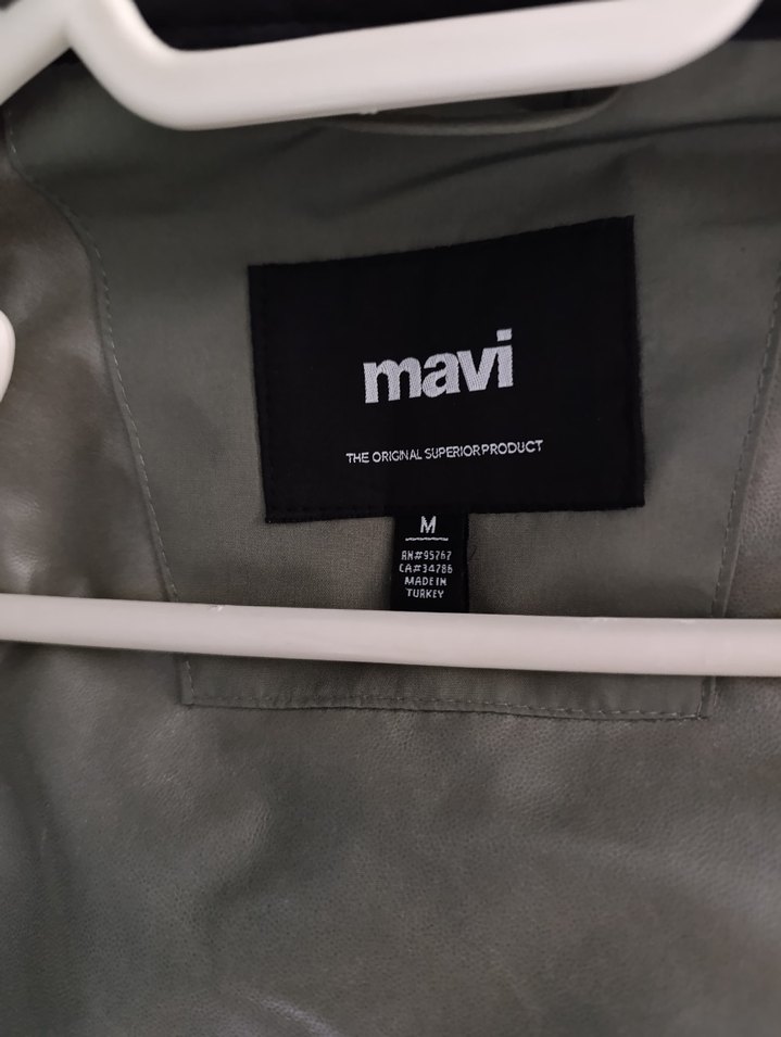 Kapüşonlu haki rüzgarlık regular fit - Görsel 4