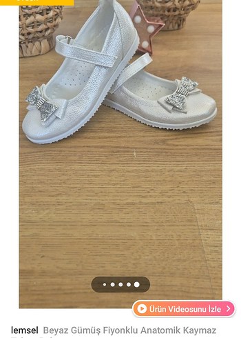 beyaz babet - Görsel 5