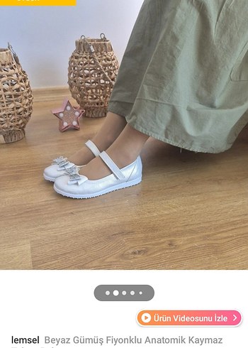 beyaz babet - Görsel 3