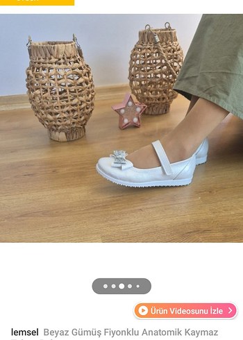 beyaz babet - Görsel 2