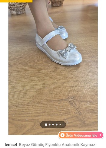 beyaz babet - Görsel 4