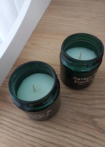 Koyu Yeşil Aromatik Mum Kavanozları - Görsel 5