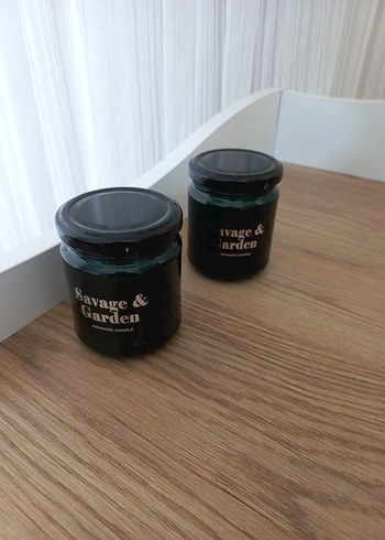 Koyu Yeşil Aromatik Mum Kavanozları - Görsel 3