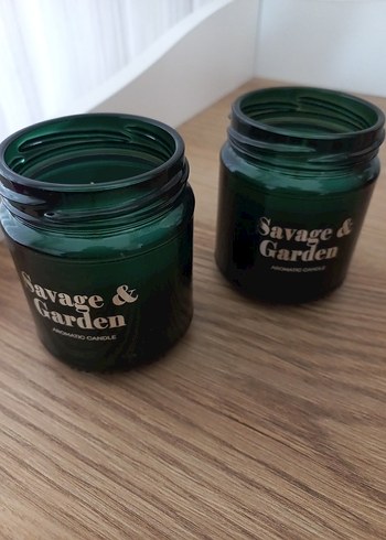 Koyu Yeşil Aromatik Mum Kavanozları - Görsel 4