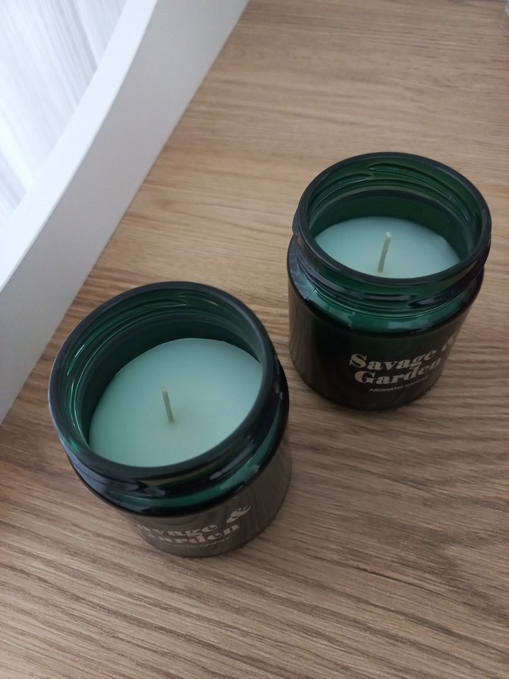 Koyu Yeşil Aromatik Mum Kavanozları - Görsel 5