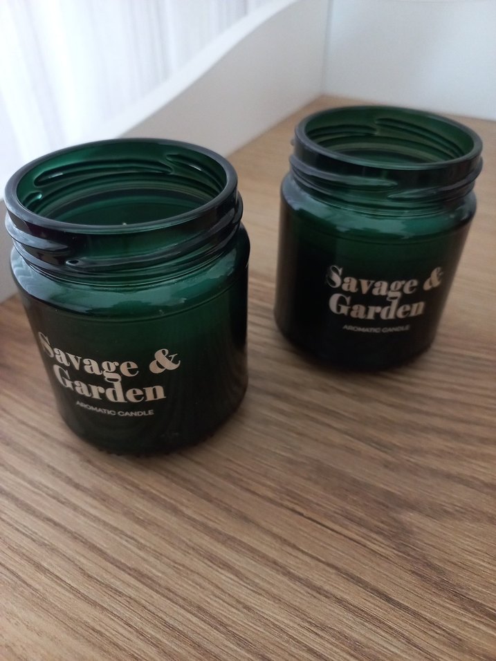 Koyu Yeşil Aromatik Mum Kavanozları - Görsel 4