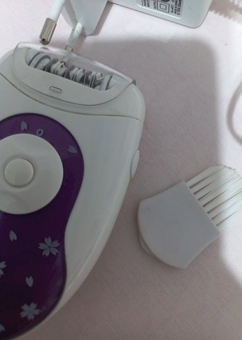 Mor Çiçek Desenli Epilatör - Görsel 6