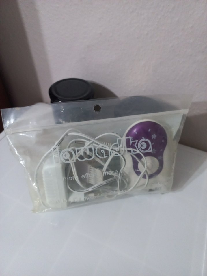 Mor Çiçek Desenli Epilatör - Görsel 5