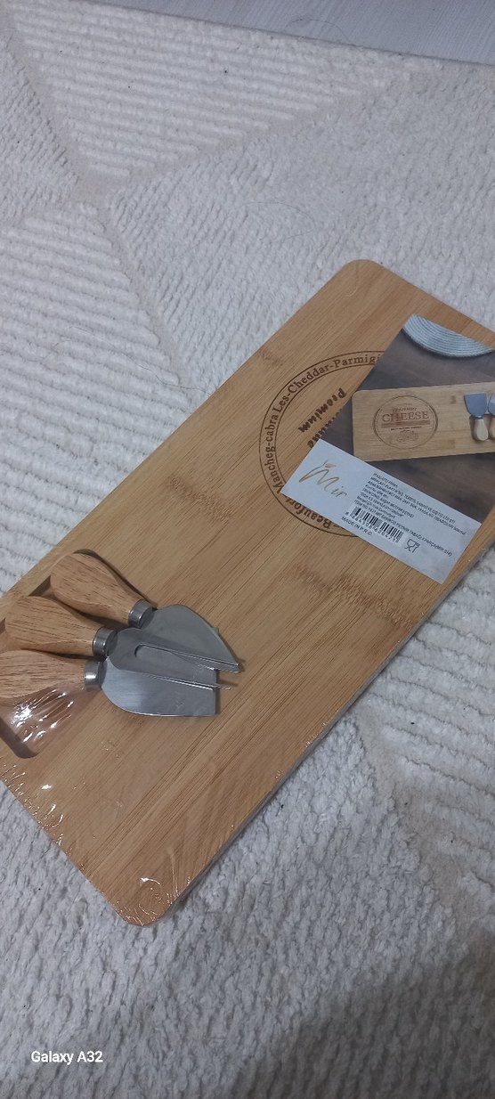 Peynir Kesme Tahtası ve Seti - Görsel 4