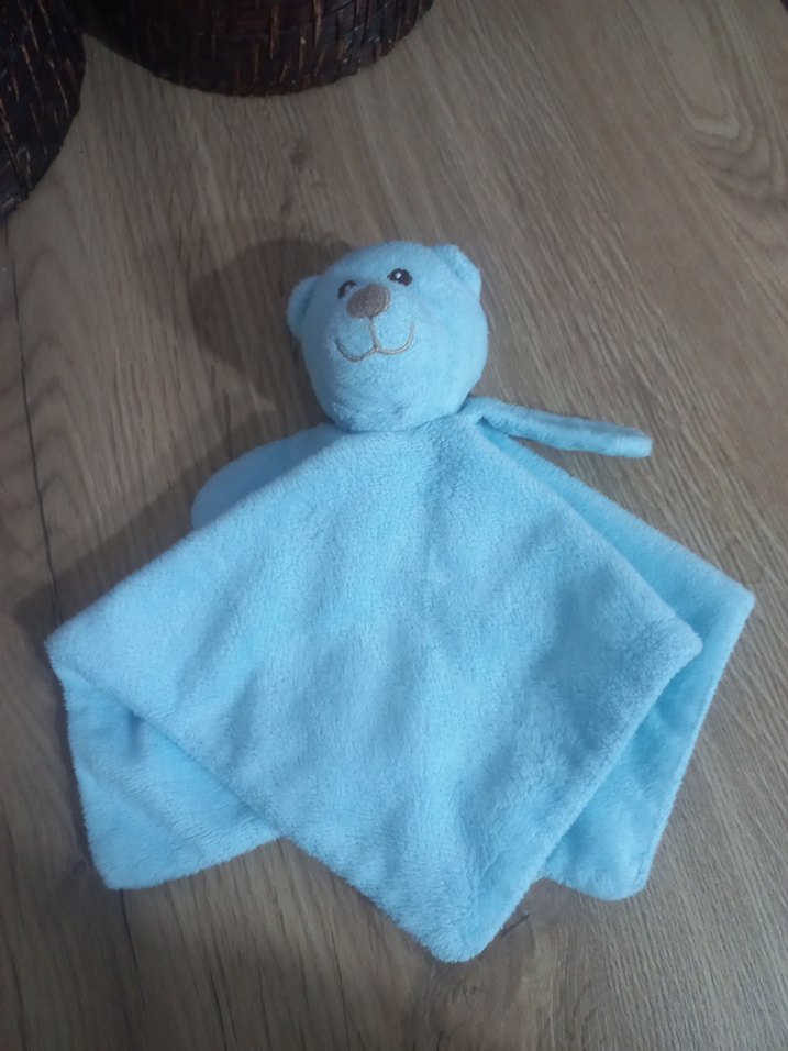 Pastel Mavi Peluş Oyuncak Ayıcık - Görsel 3