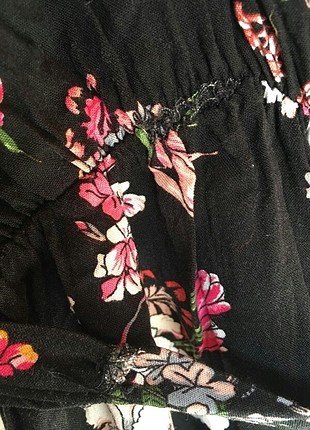 m Beden Çiçekli yazlık tulum