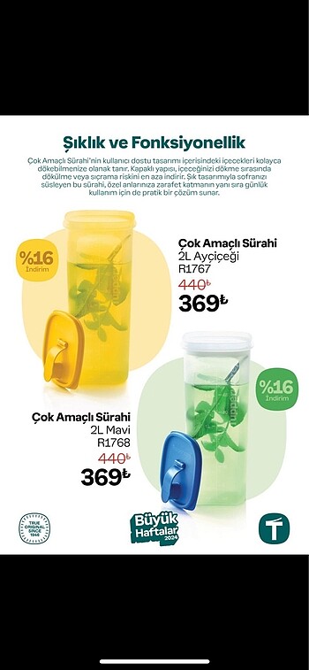Tupperware yağdanlık