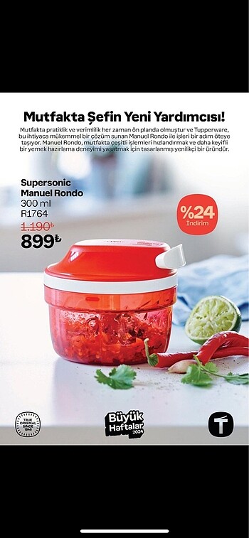 Tupper manuel rondo
