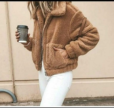 pelüş mont