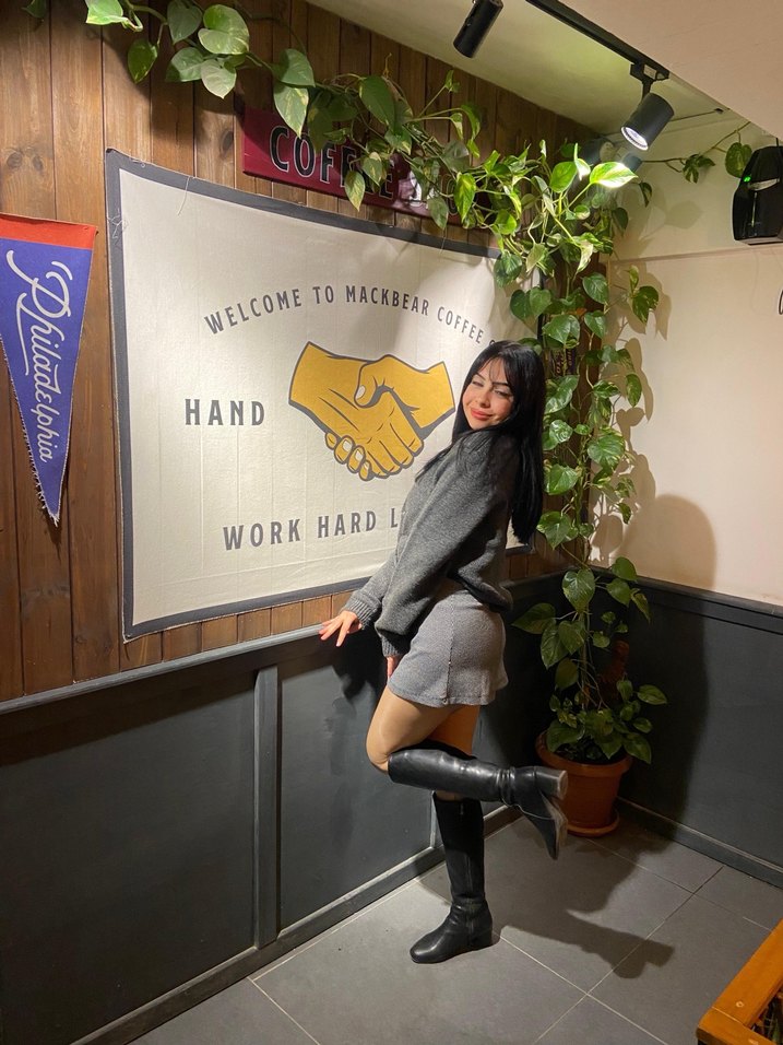 Gri Midi Mini Etek - Görsel 2