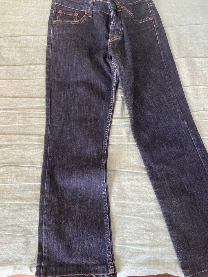 Düğmeli Kadın Kot Pantolon - Görsel 3