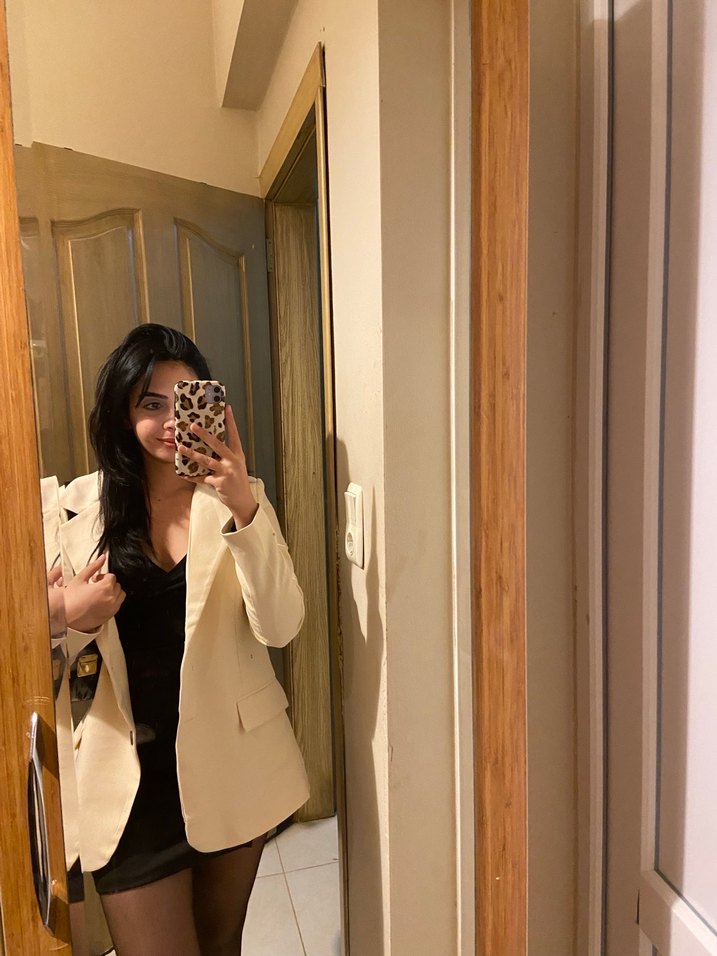 Krem Rengi Kadın Blazer - Görsel 2