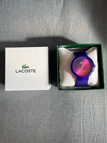 Beden mor Renk Lacoste saat