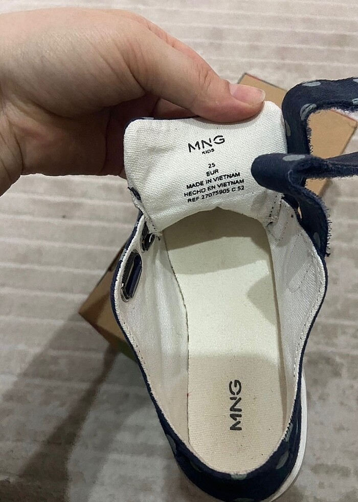 Mng mango kids çocuk ayakkabı 25 - Görsel 4