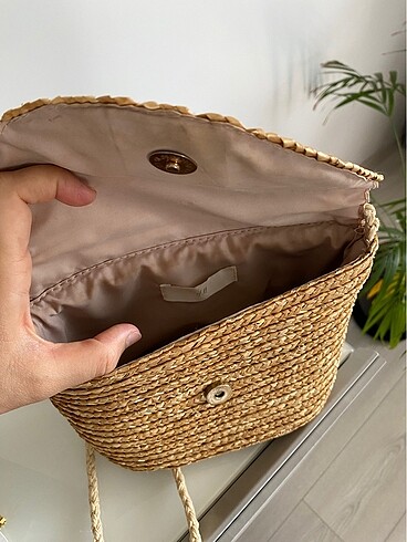 H&M Hasır çanta - Görsel 6