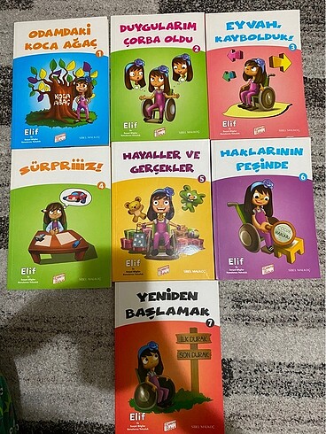 Elif ile sosyal bilgiler kitap seti