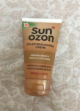 Bronzlaştırıcı krem