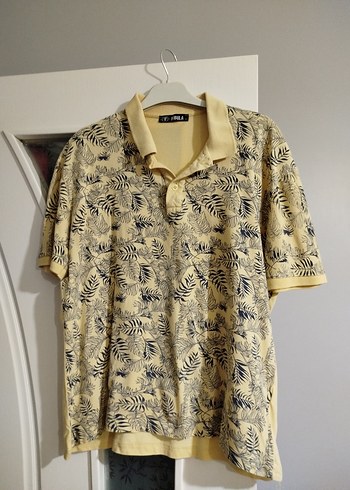 Gri Desenli Erkek Polo Tişört - Görsel 2