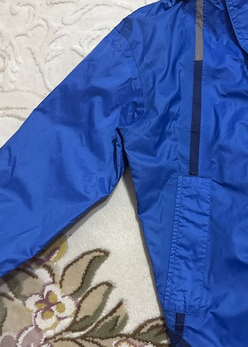 Erkek Mavi Fermuarlı Yağmurluk - Görsel 2