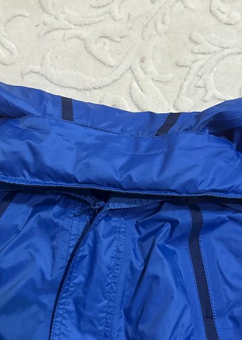 Erkek Mavi Fermuarlı Yağmurluk - Görsel 3