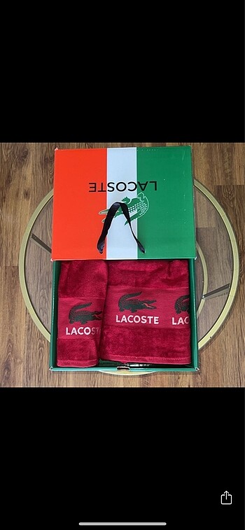 Lacoste havlu set