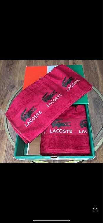 Beden Lacoste havlu set
