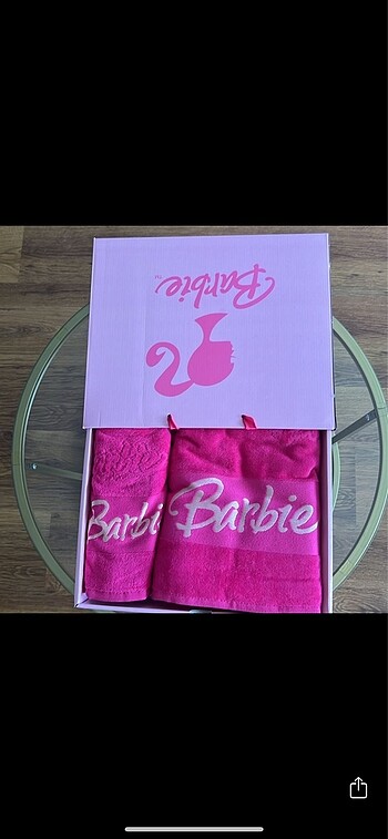 Barbie havlu set