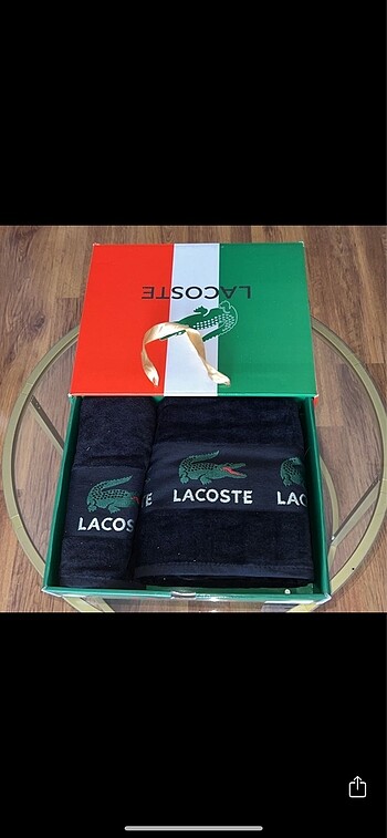 Lacoste havlu set