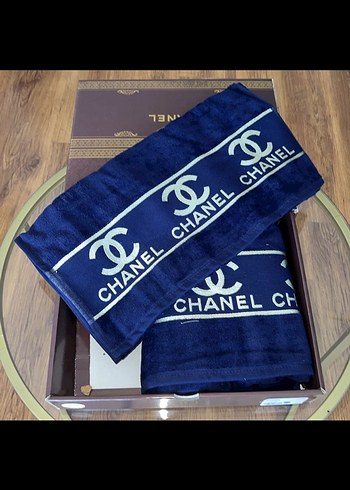 Beden bordo Renk Chanel havlu seti