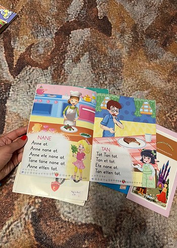 Beden Renk Kolay Okuma Dizisi Çocuk Kitapları Seti 1. Sınıd