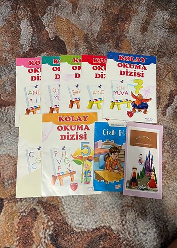 Kolay Okuma Dizisi Çocuk Kitapları Seti 1. Sınıd