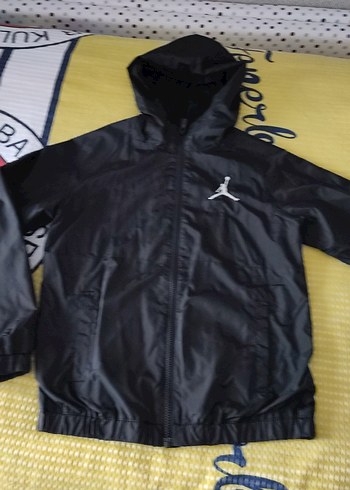 Erkek Siyah Fermuarlı Yağmurluk - Görsel 4