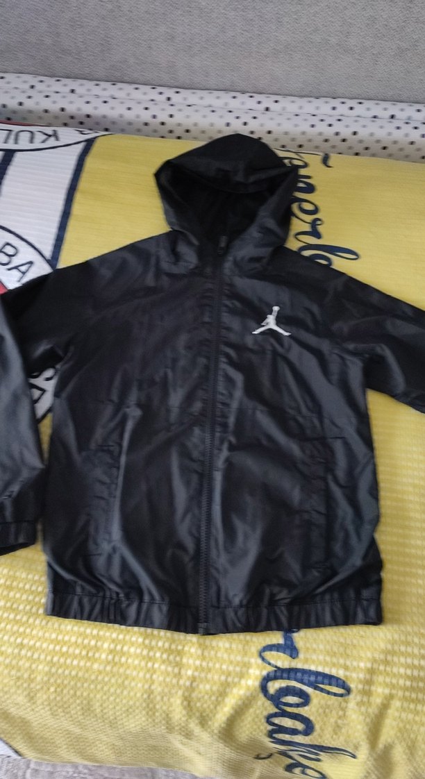 Erkek Siyah Fermuarlı Yağmurluk - Görsel 4