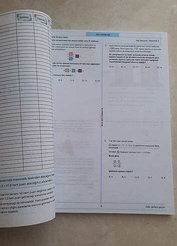  Tyt matematik denemesi matematiğin ilacı deneme