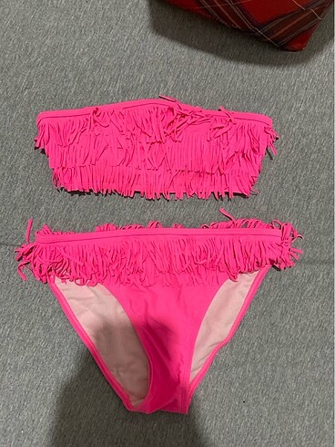 straplez bikini takımı