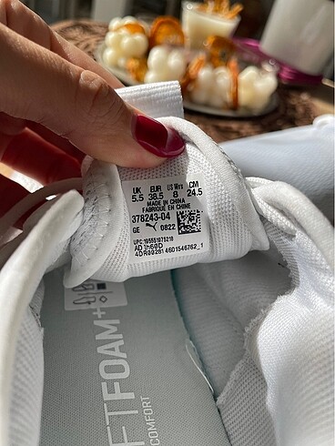 38,5 Beden beyaz Renk Puma Spor Ayakkabı