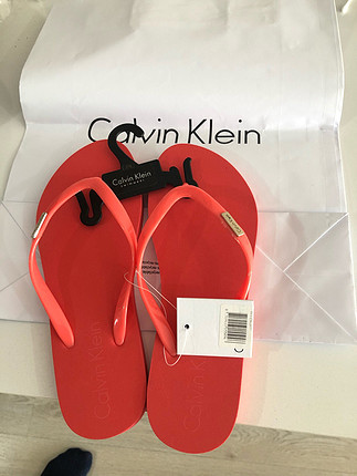 37 Beden Calvin klein bayan plaj terliği 