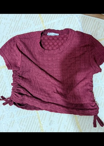 Bordo Triko Bol Paça ikili takım - Görsel 5