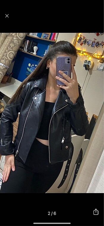 Zara deri ceket