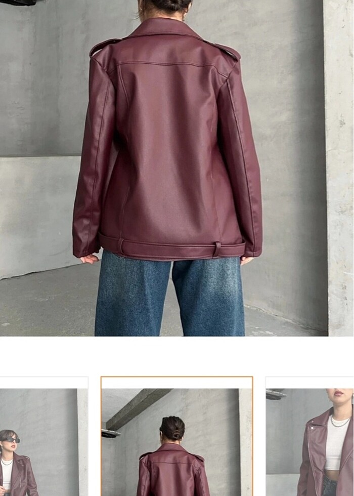 Deri ceket - Görsel 3