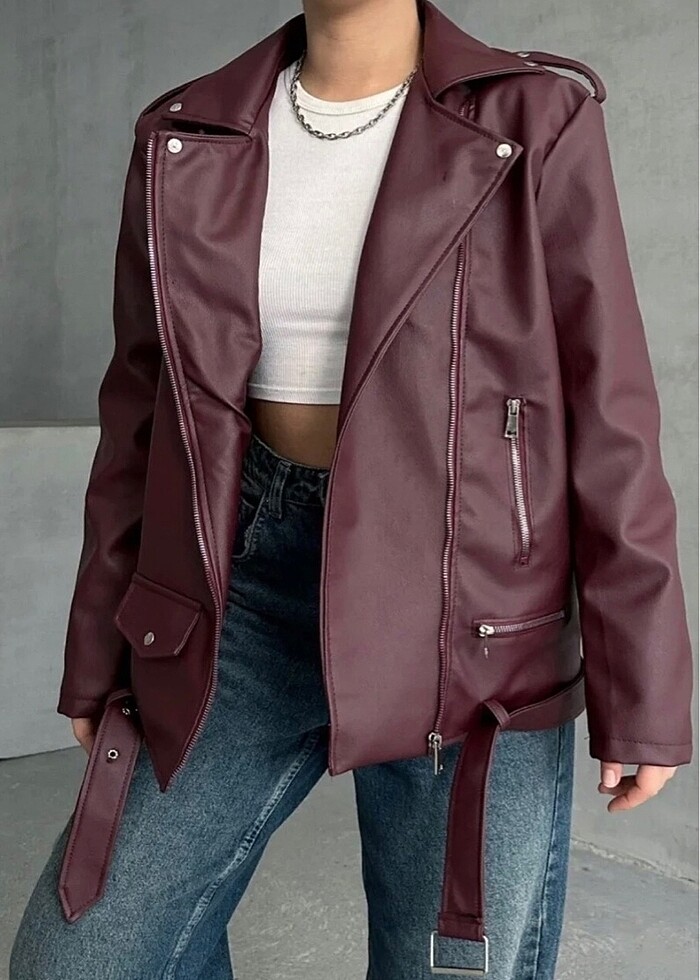 Deri ceket - Görsel 2